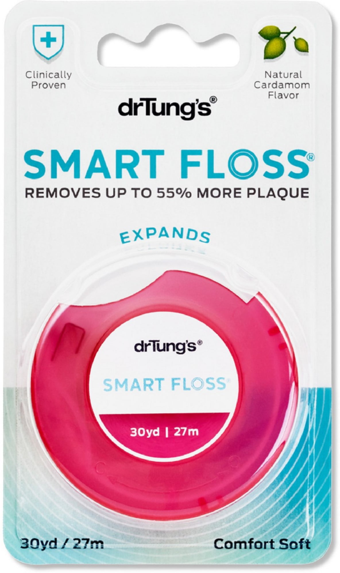 Dr. Tung's Smart Floss 30 Yards Colors May Vary (Pack of 4)
