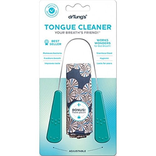 Dr. Tung's Stainless Steel Tongue Cleaner 1ct, 2 Pack
