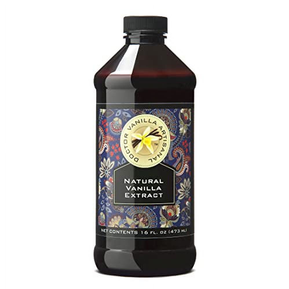 Dr Vanilla Organic Natural Vanilla Extract (16Oz)