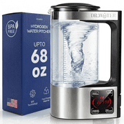 Dr.Water Hydrogen Water Bottle | 3X Hydrogen Concentration | 68oz Hydrogen Water Generator | Hydrokettle 1.5PPM