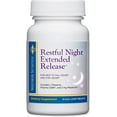 Dr. Whitaker Restful Night Extended Release Melatonin Sleep Aid Helps