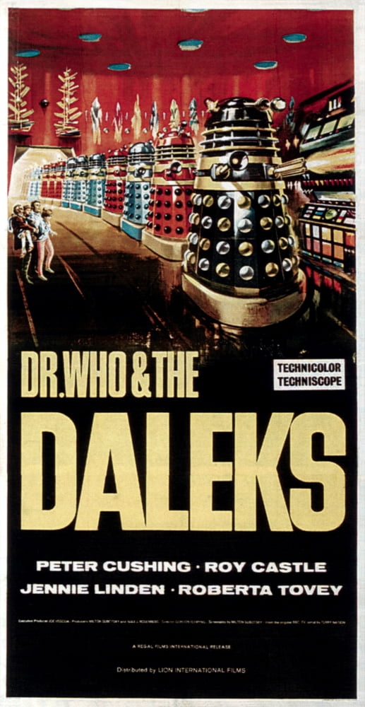 Dr Who And The Daleks Canvas Art - (11 x 17)