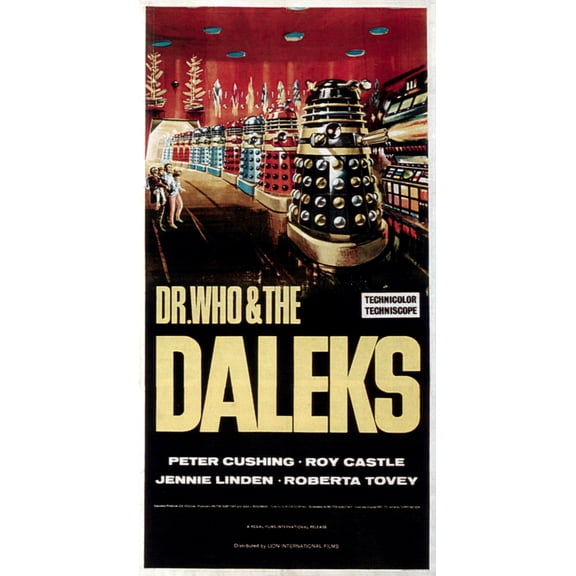 Dr. Who And The Daleks Movie Poster Masterprint (24 x 36)