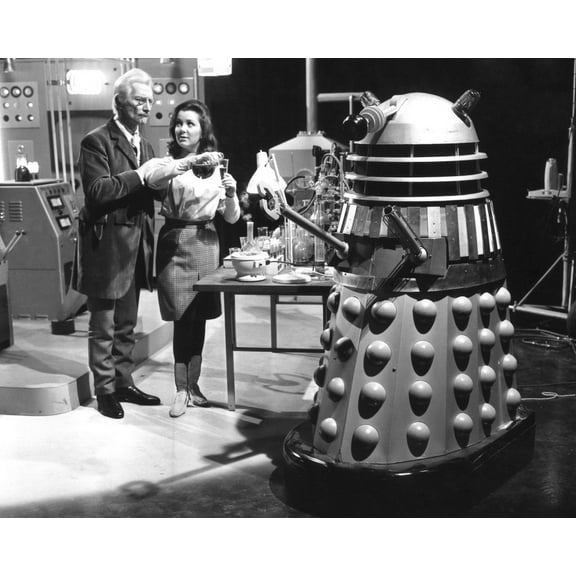 Dr. Who And The Daleks Peter Cushing 24x36 Classic Hollywood Poster