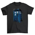thumbnail image 1 of Dr. Who Tardis Distressed Tee - Timey Wimey & Stylish Funny Tee With The Iconic Unisex S-5XL Hot Trending Shirt, Vintage Birthday Gift, 1 of 2