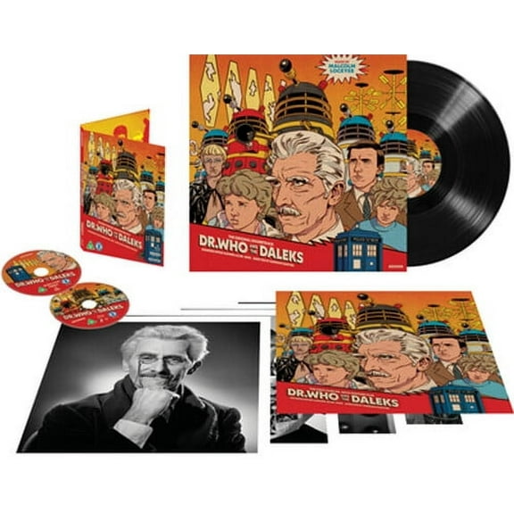 Dr. Who and the Daleks - Limited Collector's Edition All-Region UHD with Region B Blu-Ray (4K Ultra HD + Blu-ray), Studio Canal, Sci-Fi & Fantasy