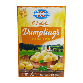 Dr. Willi Knoll 6 Potato Dumplings in Boiling Bags, 7 oz Box