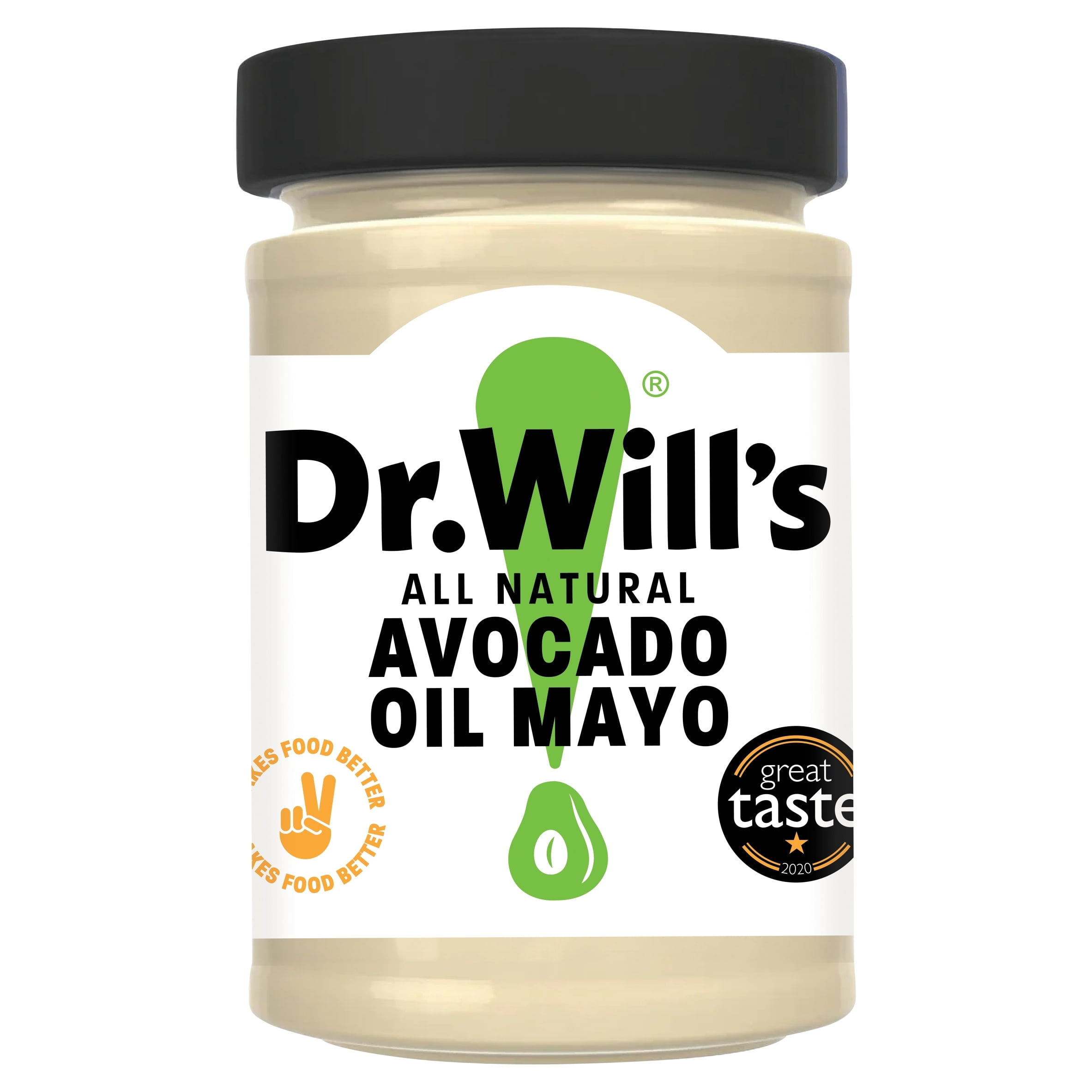 Dr Wills Avocado Oil Mayonnaise Sugar Free 175G, Imported from Britain