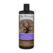 Dr. Woods African Raw Black Vegan Liquid Body Wash, 32 Ounce