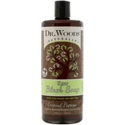 Dr Woods Raw Black Soap with Fair Trade Shea Butter Coconut Papaya 32 fl oz 946 ml