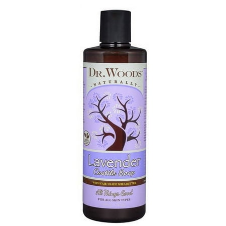 Dr. Woods Shea Vision Pure Castile Soap Lavender with Organic Shea Butter 16 fl oz