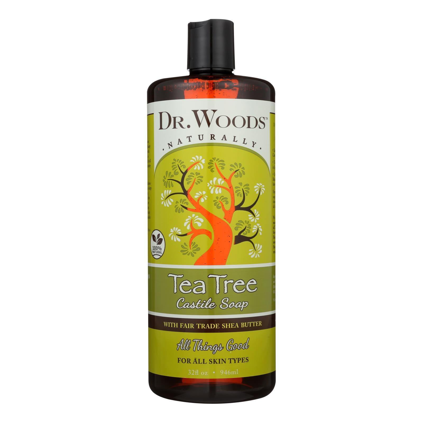 Dr Woods Tea Tree Castile Soap