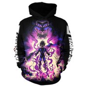 MIOLLIBARN Dr-a-go-n B-all Unisex Anime Hoodie 3D Printing Long Sleeve Hoodies Pullover Sweatshirt for Boys/Girls black 1-S