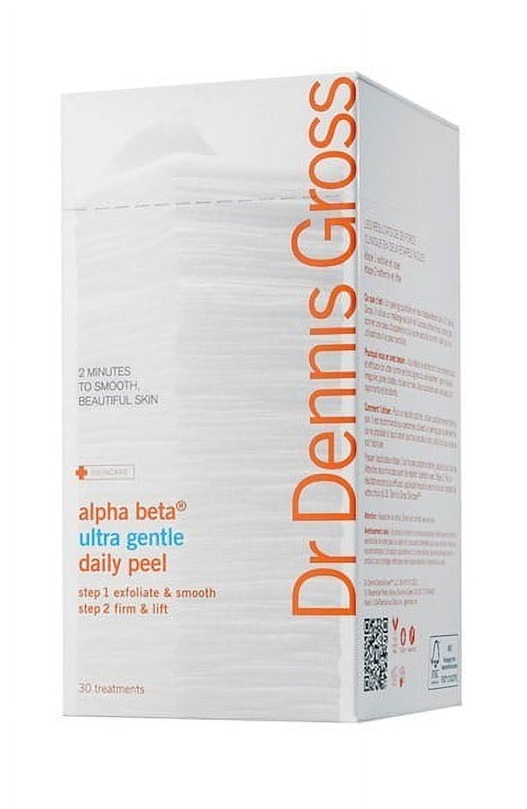 Dr gross alpha beta ultra gentle peel with 30 pads, 30 ct