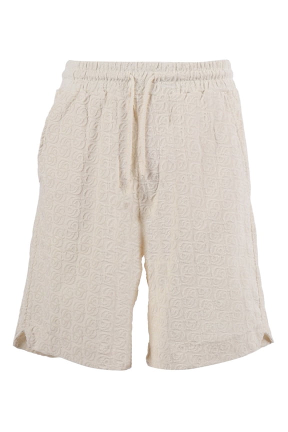 Off White Monogramme Textured Shorts (Men's)