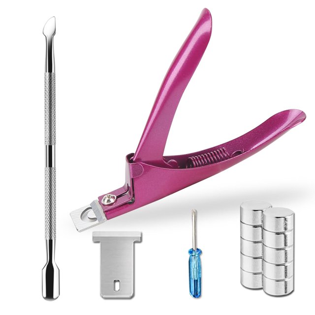 Dr.nail Adjustable Nail Clippers with Sizers for Acrylic Nails