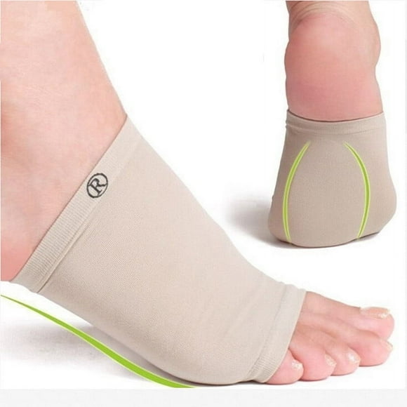 Dr.pedi Arch Support Sleeves Sock with Comfort Gel Pad Cushions Arch Brace for Flat Feet, Plantar Fasciitis Sleeves Shoe Insert Insoles 1 Pair