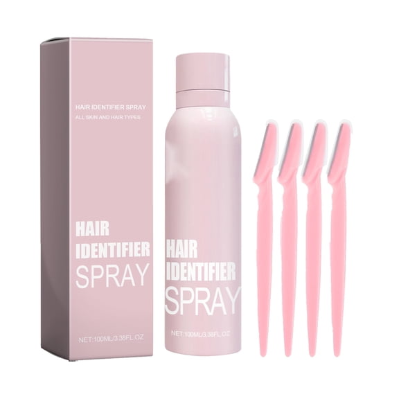Dr.pedi Hair Identifier Spray for Face Shaving, Dermaplane Face Shaving Spray with Moisturizing Care, Hair Identifier Spray for Dermaplaning