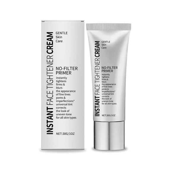 Dr.pedi Instant Face Tightener & No-Filter Primer Cream, Blurs Pores & Fine Lines, Evens Skin Tone, For All Skin Types, 30g