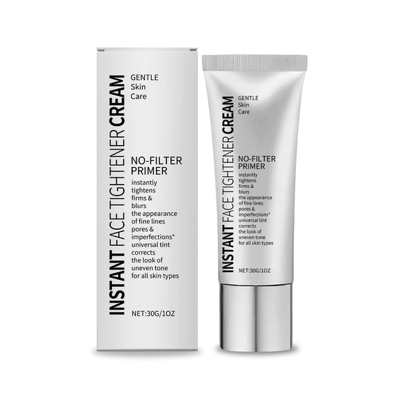 Dr.pedi Instant Face Tightener & No-Filter Primer Cream, Blurs Pores & Fine Lines, Evens Skin Tone, For All Skin Types, 30g