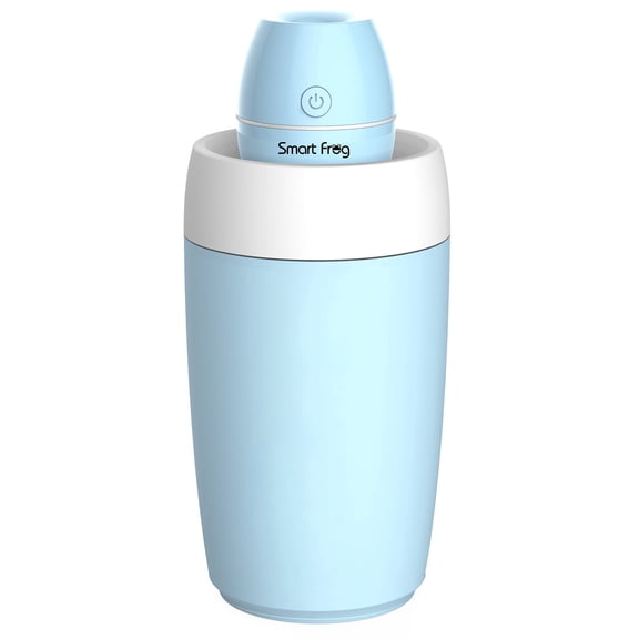 Dr.pedi Mini USB Humidifier for Desk & Car, No Light Ultrasonic Cool Mist Diffuser, 12 Hours Continuous, Auto Shut-Off, Super Quiet for Office, Bedroom, Nursery