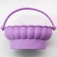 thumbnail image 1 of Dr.pedi Silicone Makeup Brush Cleaner , 2-in-1 Portable Brush Washer & Holder, Purple, for Foundation/Eyeshadow Brushes (Fast Cleaning, No-Slip Design), 1 of 8