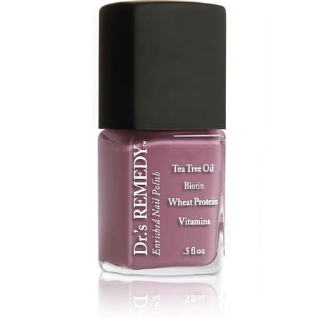 Dr.'s Remedy Non-toxic Nail Polish Mindful Mulberry - Enriching nail polish helps Toe Fungus