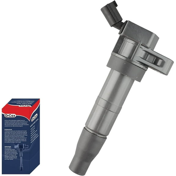 DrCax OEM Ignition Coil UF611 27300-2G000 Compatible with Hyundai Equus Genesis Sonata Tucson Kia Borrego K900 Optima Sorento Replaces GN10568 2.0L 2.4L 4.6L 5.0L L4 V8 - 1 Pack