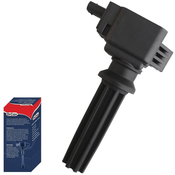 DrCax OEM Ignition Coil UF670 DG546 Compatible with Ford Lincoln 2013-2019 Escape 2015-2018 Focus 2013-2020 Fusion 2012-2019 Explorer Edge Taurus MKT MKC Replaces CM5Z12029A 2.0 2.3 2.5 L4 - 1 Pack