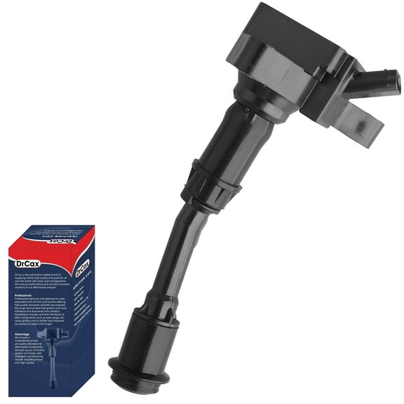 DrCax OEM Ignition Coil UF735 DS7Z-12029-B Compatible with Ford 2014 2015 2016 2017 2018 2019 Fusion and Escape Replaces C1848 DG552 DG554 GN10645 1.5L L4 - 1 Pack