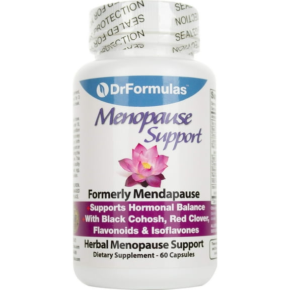 DrFormulas Menopause Supplement for Hot Flashes, Night Sweats, and Mood Swings Relief with DIM, Dong Quai, Black Cohosh, 60 Count