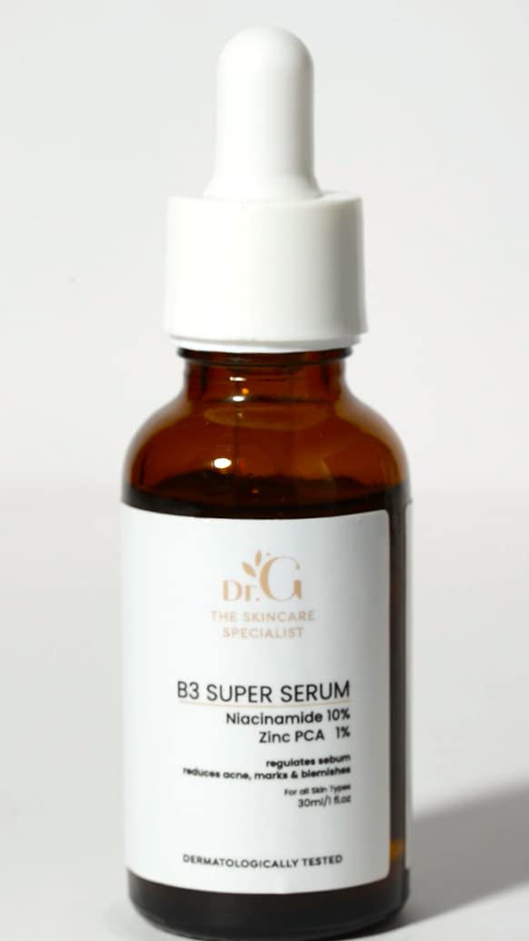 Image showcasing DrG B3 Super Serum with Niacinamide 10 Zinc PCA 1 and Witch Hazel For ...