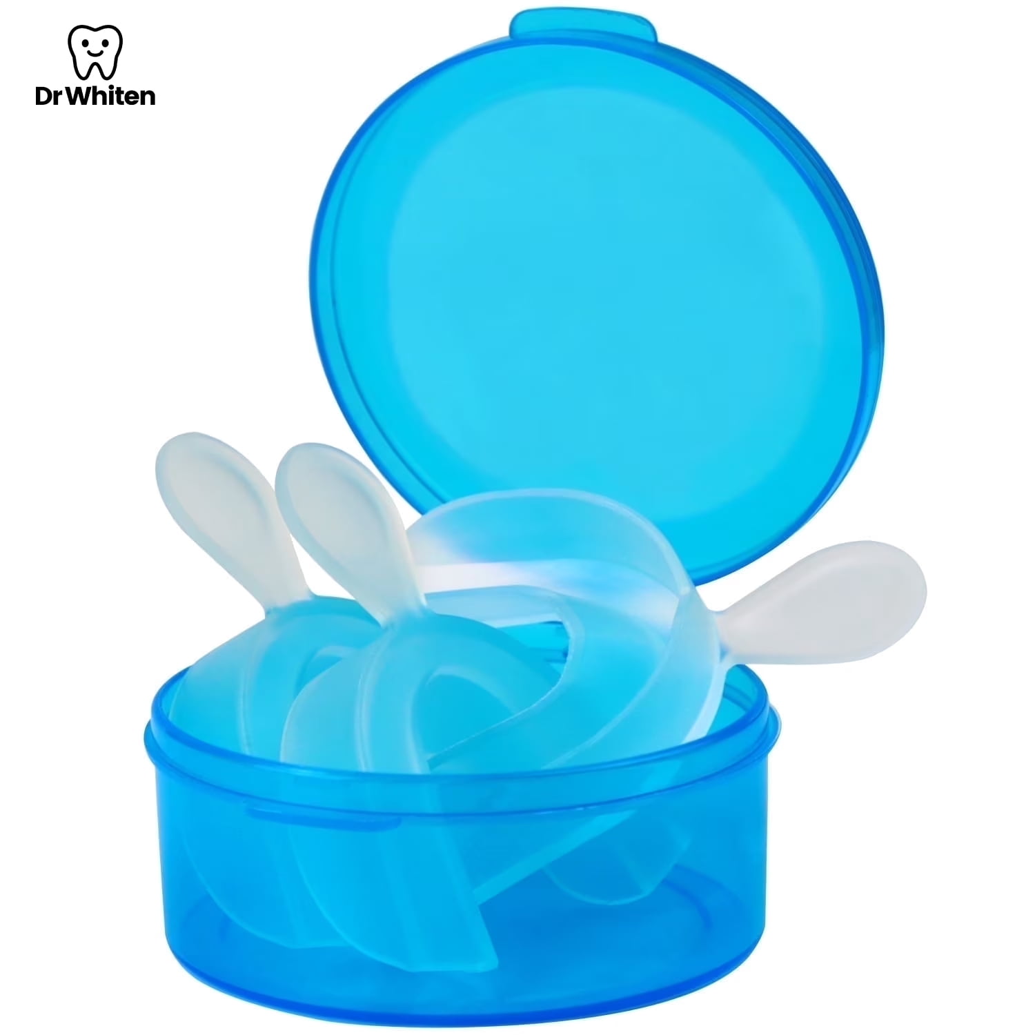 DrWhiten Teeth Whitening Trays, Whitening Teeth Trays Whitener Mouth Guard Bleaching Tooth Whitener with Blue case