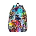 thumbnail image 1 of Dra_gon Ball Backpack Canvas Casual Lightweight Backpack Fashion Travel Backpack Laptop Backpack 17.7 Inch And15.7inch, 1 of 7