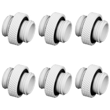 Dracaena 6 Pack G1/4" Thread, Male To Male Mini Extender Fitting