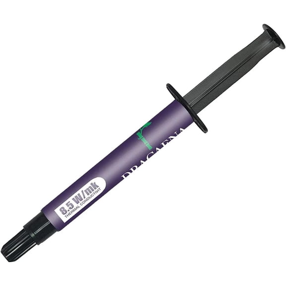Dracaena Thermal Compound Paste (4Gram), Carbon Based High Performance, Heatsink Paste, Thermal Compound CPU for All Coolers, Thermal Interface Material -CTG9