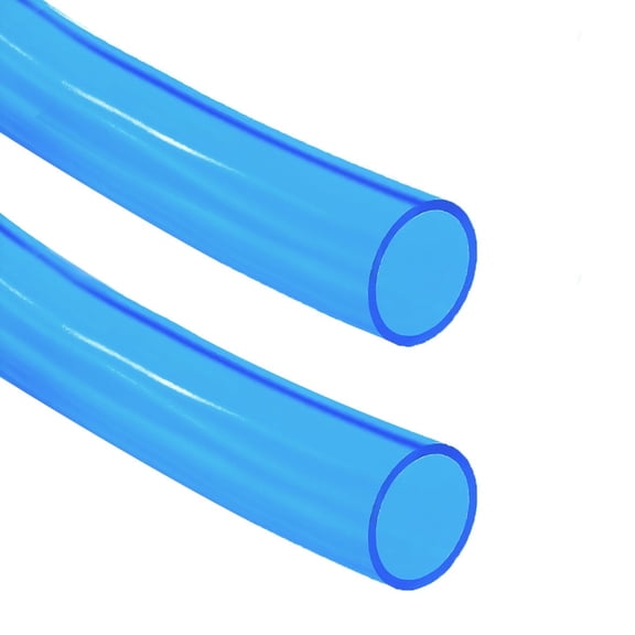 Dracaena.io 2 Pack 1 Meter/ 39.3 inch Soft Tube with PVC Material, ID 3/8'' and OD 1/2'' Water Cooling Tube for PC, Durable PVC Tubing Hose, Liquid Pipe for Pump, Black