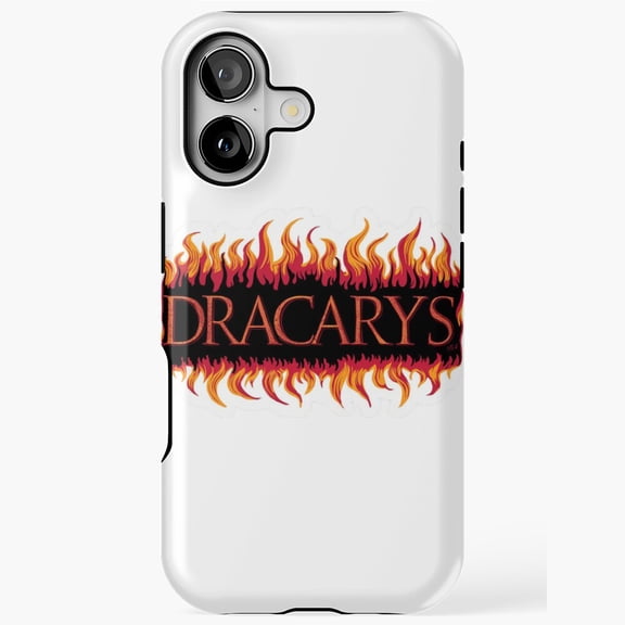 Dracarys Sticker Collection Case for iPhone 17 16 15 14 13 12 11 Pro Max