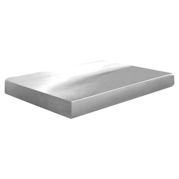 Dust-Proof Anti-mite Artificial Silk Satin Bed Fitted Sheet Mattress Protector Cover (S)