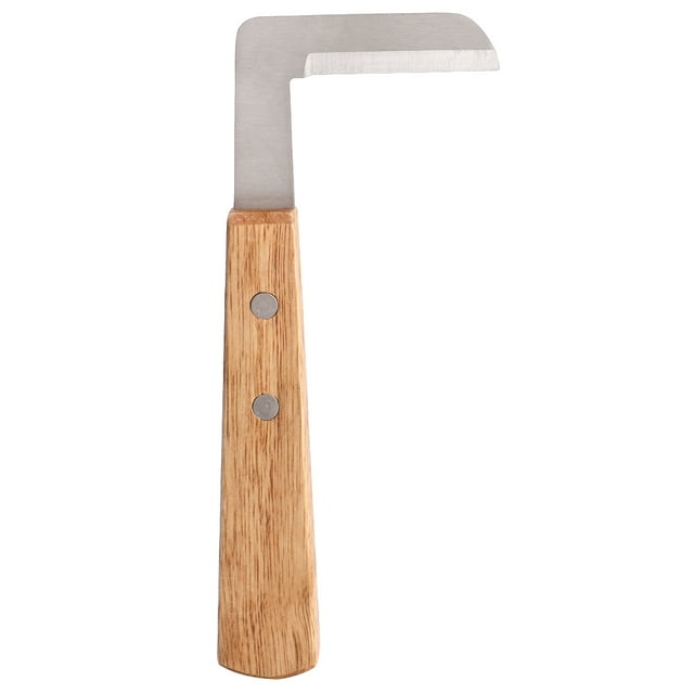 Dracceev Sickle L Blade Shape Carbon Steel Hoof Knife Trimming Tool for