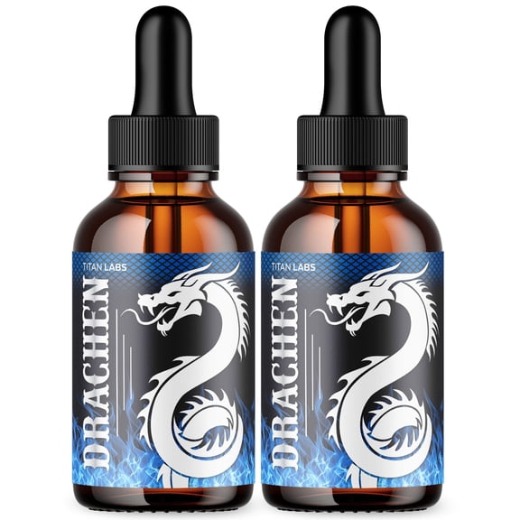 Drachen Advanced Formula Drops Natural Support Supplement 60 Servings