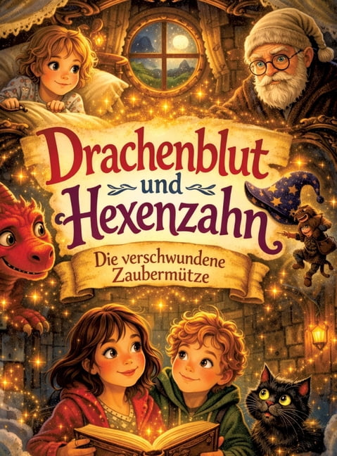 Drachenblut und Hexenzahn: Die verschwundene ZaubermÃ¼tze - Ein magisches Abenteuer fÃ¼r Kinder ab 8 Jahren, (Hardcover)