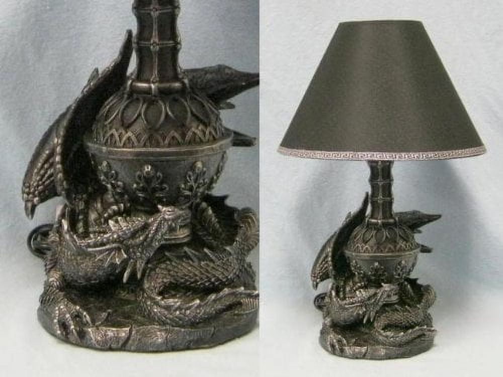 Gothic Dragon Lamp with Black Shade Draco Awakens Togo Ubuy