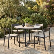 Draco Dining Chair Black Dining Chair, Modern Style, Stackable for space saving storage, Aluminum, Outdoor Dining