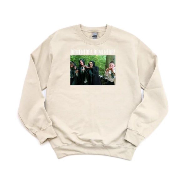 Draco Malfoy Dementor Dementor Funny Harry Potter Wizarding World Slyth SweatShirt Unisex, up to 5XL