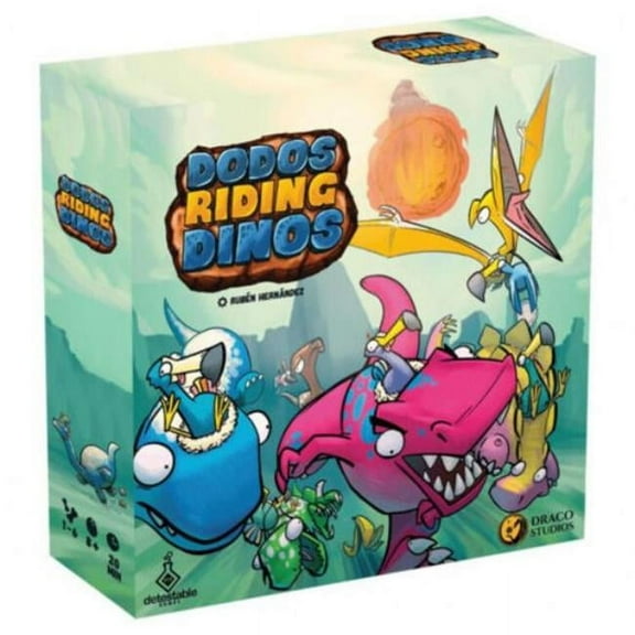 Draco Studios DSGDAO42100 Draco Studios Dodos Riding Dinosaurs