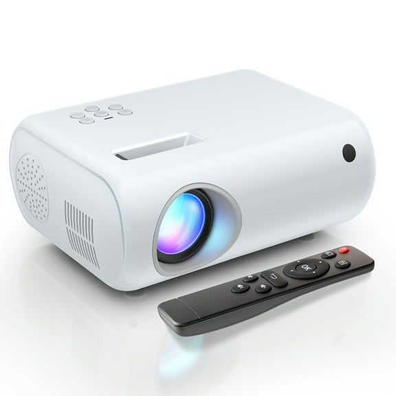Dracolight Mini Portable Bluetooth Projector 1080P HD Resolution Lightweight Immersive Home Theater