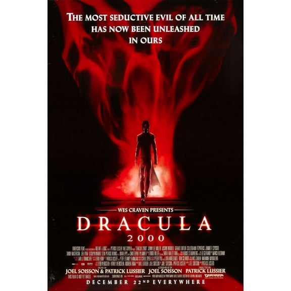 Dracula 2000 Movie Poster 24In x 36In Art Poster 24x36 Multi-Color Square Adults Poster Time