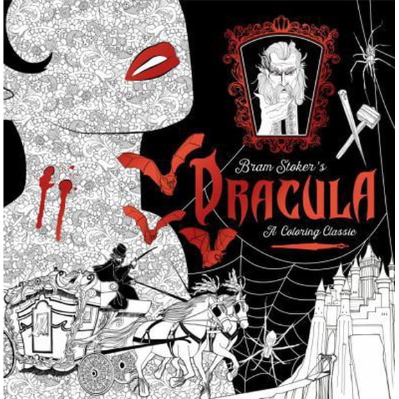 Pre-Owned Dracula: A Coloring Classic (Paperback) 1524701130 9781524701130
