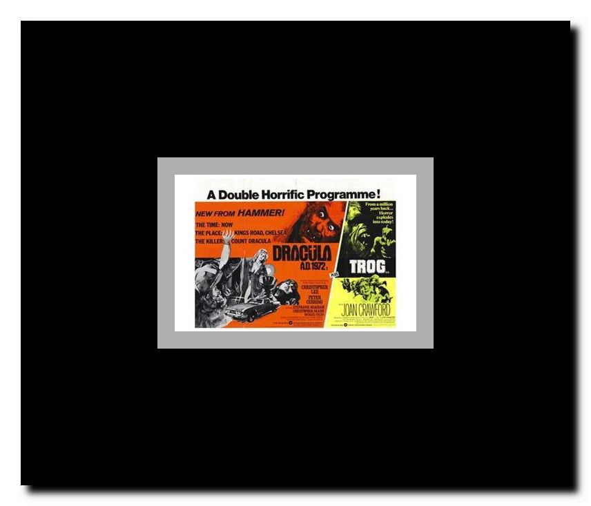 Dracula A.D. 1972 - Trog Framed Movie Poster